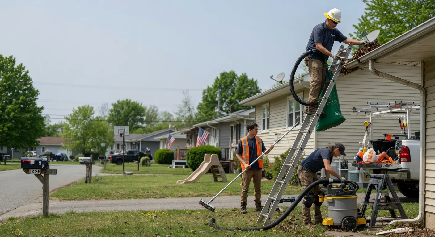 Gutter Installation in Frankfort, KY near me